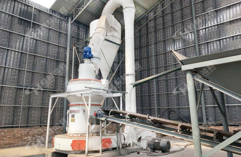 山西客戶鋁礬土生料用桂林鴻程5R4121雷蒙磨投產